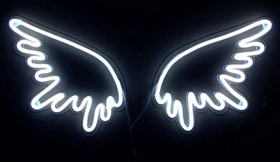 Angel Wings Neon LED Light Sign Lamp Verlichting Licht Bord Winkel  Display... | bol.com