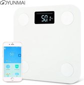 Yunmai Mini - Personenweegschaal - Met lichaamsanalyse - Met Bluetooth