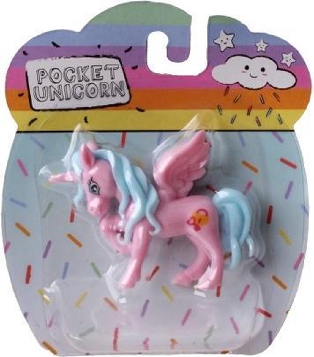 Afbeelding van product Lg-imports Eenhoorn Pocket Unicorn Meisjes Roze/slotje