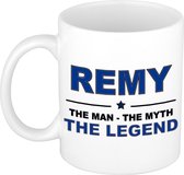 Remy The man, The myth the legend cadeau koffie mok / thee beker 300 ml