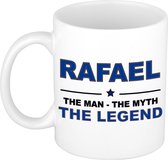 Rafael The man, The myth the legend cadeau koffie mok / thee beker 300 ml