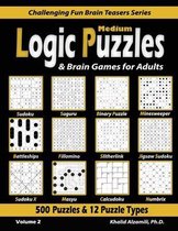Challenging Fun Brain Teasers- Medium Logic Puzzles & Brain Games for Adults