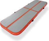 AirTrack Pro - Turnmat - Gymnastiek Oranje| 300x100x10 CM | Sporten & Spelen | Buiten & Binnen | Waterproof | Met elektrische pomp