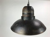 Prachtige hanglamp gemaakt van gerecycled metaal in vintage-look 36 x 22 cm