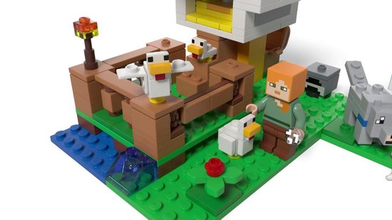 LEGO Minecraft Jeu de construction Le poulailler 21140 | bol.com