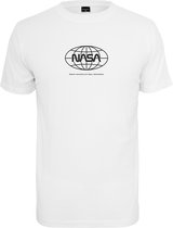 Mister Tee NASA - World - Globe - Streetwear - Casual - Modern - Urban - Space Heren T-shirt XS