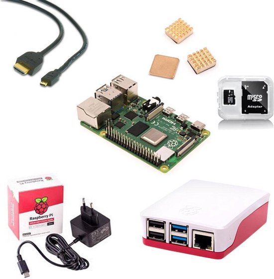 Raspberry Pi 4B 8GB Starter kit | bol.com