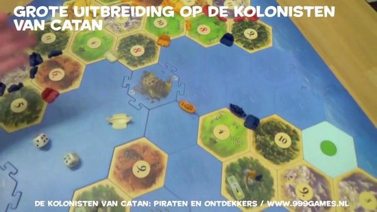vereist Tol Getuigen Catan: Uitbreiding Piraten en Ontdekkers Bordspel | Games | bol.com