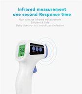 Thermometer | Koortsthermometer | Contactloos meten | Digitaal 3 kleuren systeem | Thermometer lichaam