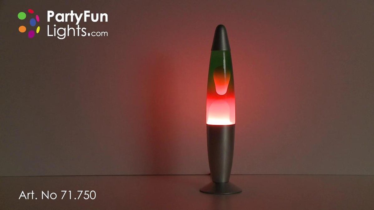 LAVA LAMP RAINBOW, 12Volt adapter