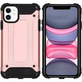iMoshion Rugged Xtreme Backcover iPhone 11 hoesje - Rosé Goud