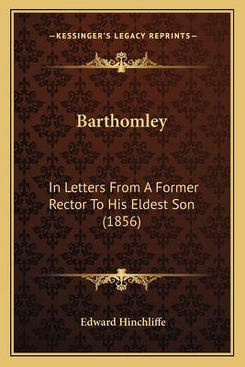 Barthomley van Edward Hinchliffe