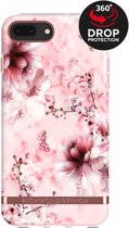 Richmond & Finch Pink Marble Floral pour iPhone 6 + / 6s + / 7 + / 8 + ROSE GOLD DÉTAILS