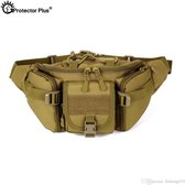 Bruin Protector Plus Unisex slijtvaste militaire outdoor heuptas | fanny pack | Outdoor heuptas | X000KQ7E8N