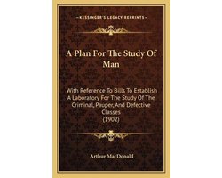 A Plan for the Study of Man