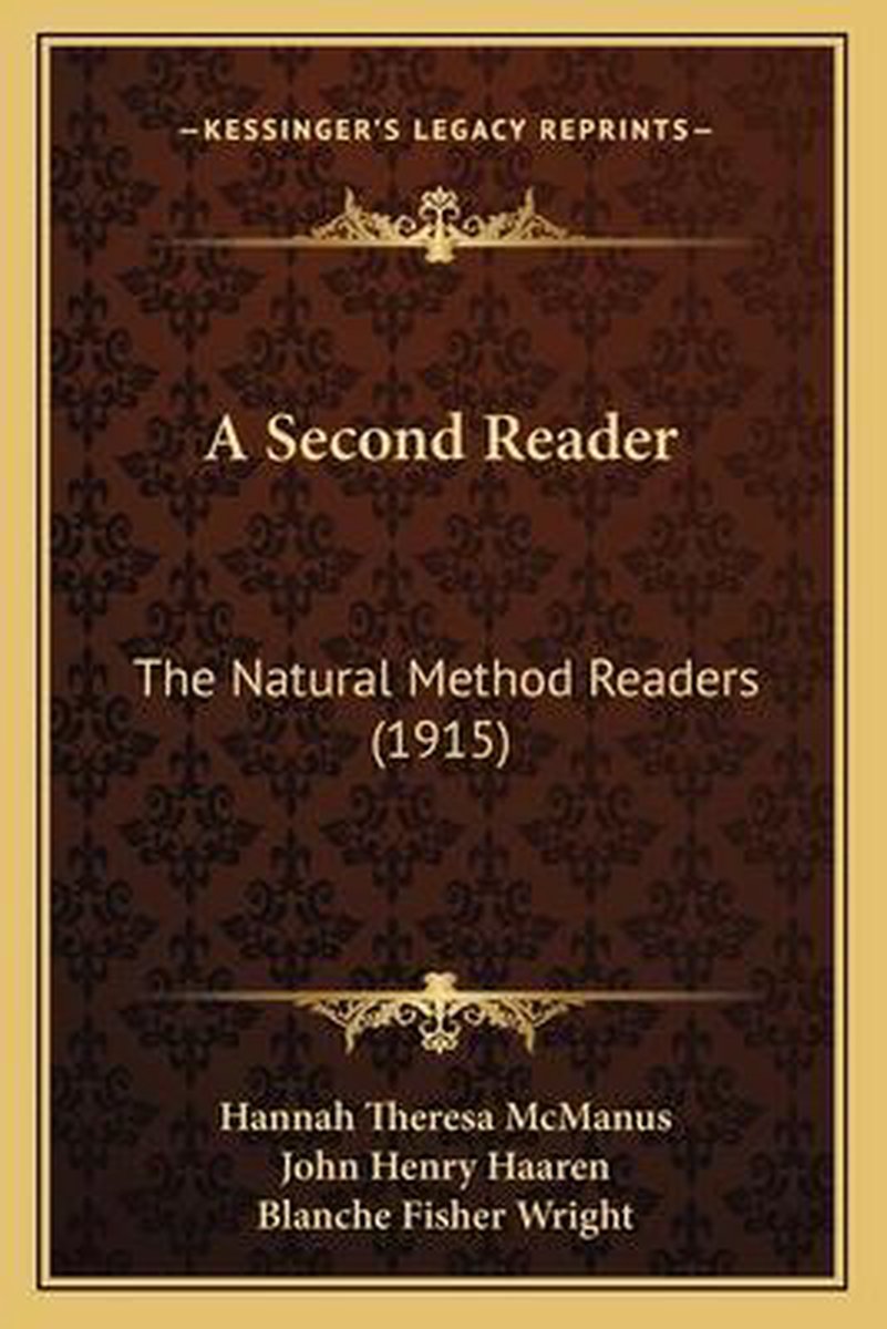 A Second Reader van Hannah Theresa Mcmanus