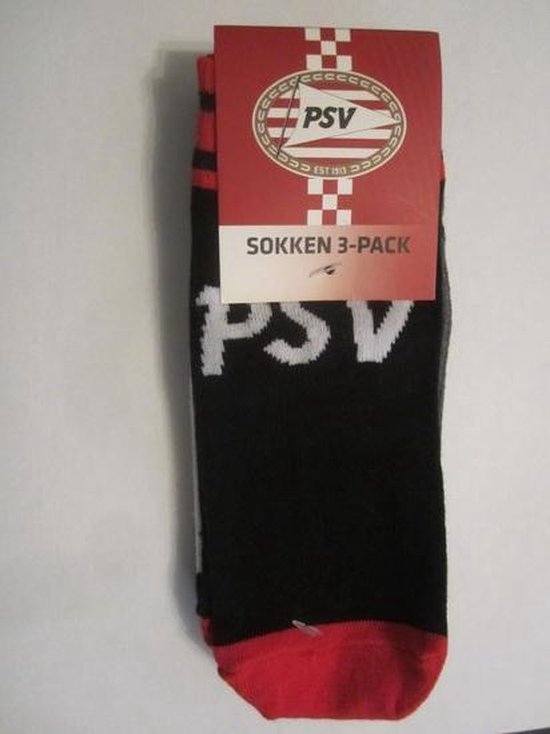 PSV Sokken - 3Pack - maat 39-42 | bol