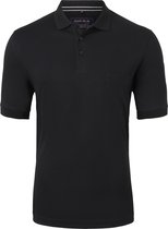 MARVELIS modern fit poloshirt - Quick Dry - zwart - Maat: M