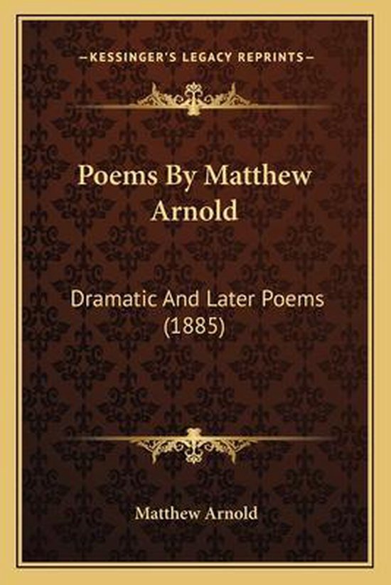 Poems by Matthew Arnold