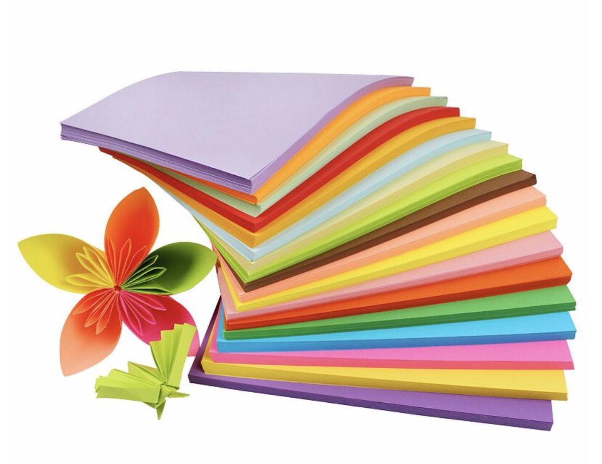 Netuno 100 Sheets Coloured Paper Pastel Colours (5x20) DIN A4 21x29.7cm