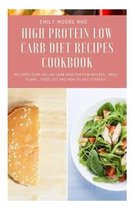 High Protein Low Carb Diet Recipes Cookbook
