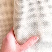 100 x 140 cm 7,5ct  Grove Monk's Cloth Punch Naald stof voor grote punch naalden van 5mm (los verkrijgbaar) | 100% katoenen punch stof gewoven in Europa | Geschikt voor Studio Koekoek's ergonomic punch needle en 5 mm adjustable wooden punch needle