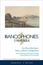 Francophonies d'Amerique 40-41