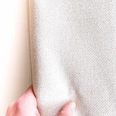 100 x 140 cm 13 count Monks Cloth - Fijne Punch Needle Stof voor punch naald borduren met 5 gaten per cm | Geschikt voor gebruik met 3 maten punch naald set (los verkrijgbaar)| Kat