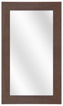 Spiegel met Brede Houten Lijst - Koloniaal - 20x50 cm