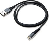 Celly USBMICRONYL25BK, 0,25 m, USB A, Micro-USB A, Noir