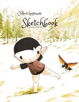 Collect happiness sketchbook(Drawing & Writing)( Volume 14)(8.5*11) (100 pages)