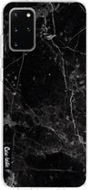Casetastic Samsung Galaxy S20 Plus 4G/5G Hoesje - Softcover Hoesje met Design - Black Marble Print