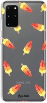 Casetastic Samsung Galaxy S20 Plus 4G/5G Hoesje - Softcover Hoesje met Design - Rocket Lollies Print