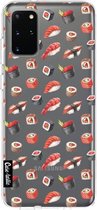 Casetastic Samsung Galaxy S20 Plus 4G/5G Hoesje - Softcover Hoesje met Design - All The Sushi Print