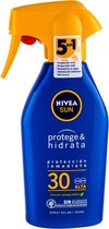 Zon Protector Spray Protege & Hidrata Nivea SPF 30 (300 ml)