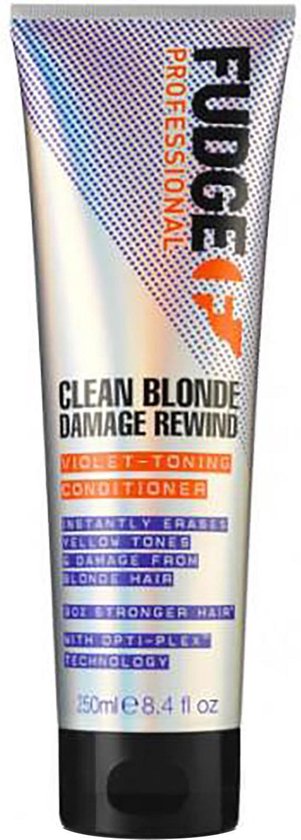 Fudge Clean Blonde Damage Rewind Violet - Conditioner - 250 ml