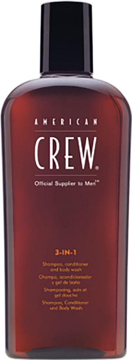 American Crew 3-in-1 Shampoo, Conditioner en Body Wash - 450ml