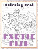 Exotic Fish - Coloring Book