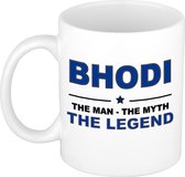 Bhodi The man, The myth the legend cadeau koffie mok / thee beker 300 ml