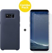 Pless Telefoonhoesje - Back Cover - Geschikt Voor Samsung Galaxy S8+ - Blauw
