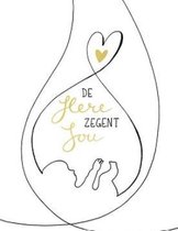 Kaart - A6 - 10x15cm - Met envelop - De Here zegent jou - Christelijke kaart - Majestic Ally - 12 stuks