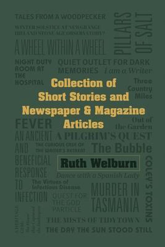 Collection of Short Stories and Newspaper & Magazine Articles, Ruth Welburn