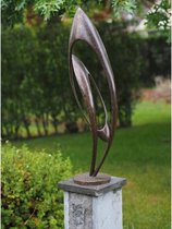 Bronzen Beeld: Moderne sculptuur Endless - 86 cm hoog - Bronzartes