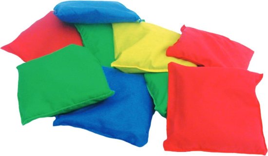 Pittenzakken Set 12 stuks - 4 kleuren - Nylon - Spordas