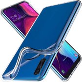 Soft Backcover Hoesje Geschikt voor: Samsung Galaxy A30S / A50 / A50S - Silicone - Transparant