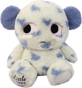 Luckyboysunday Knuffelbeer Junior 30 Cm Polyester Wit/blauw