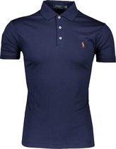 Polo Ralph Lauren Polo Blauw Getailleerd - Maat XS - Mannen - Never out of stock Collectie - Katoen