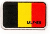 MLF-68 Patch Black Yellow Red