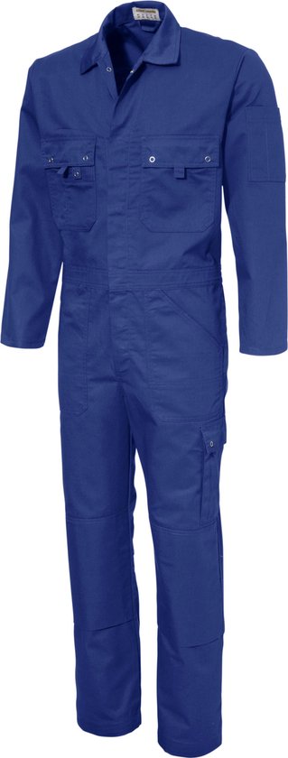Ultimate Workwear - Standaard Overall OSCAR - katoen/polyester - 300gr/m2 - Blauw (Kobalt/Royal Blue)