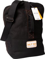 MLF68 Bag - Reistas 45L – Reistas met verstelbare riem - Compacte weekendtas – 50x30x30 cm - ‘The Father’ Pitch Black